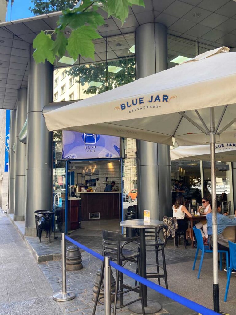 Blue Jar exterior