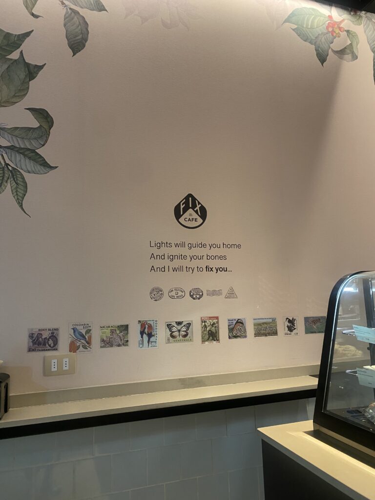 FIX Cafe interior