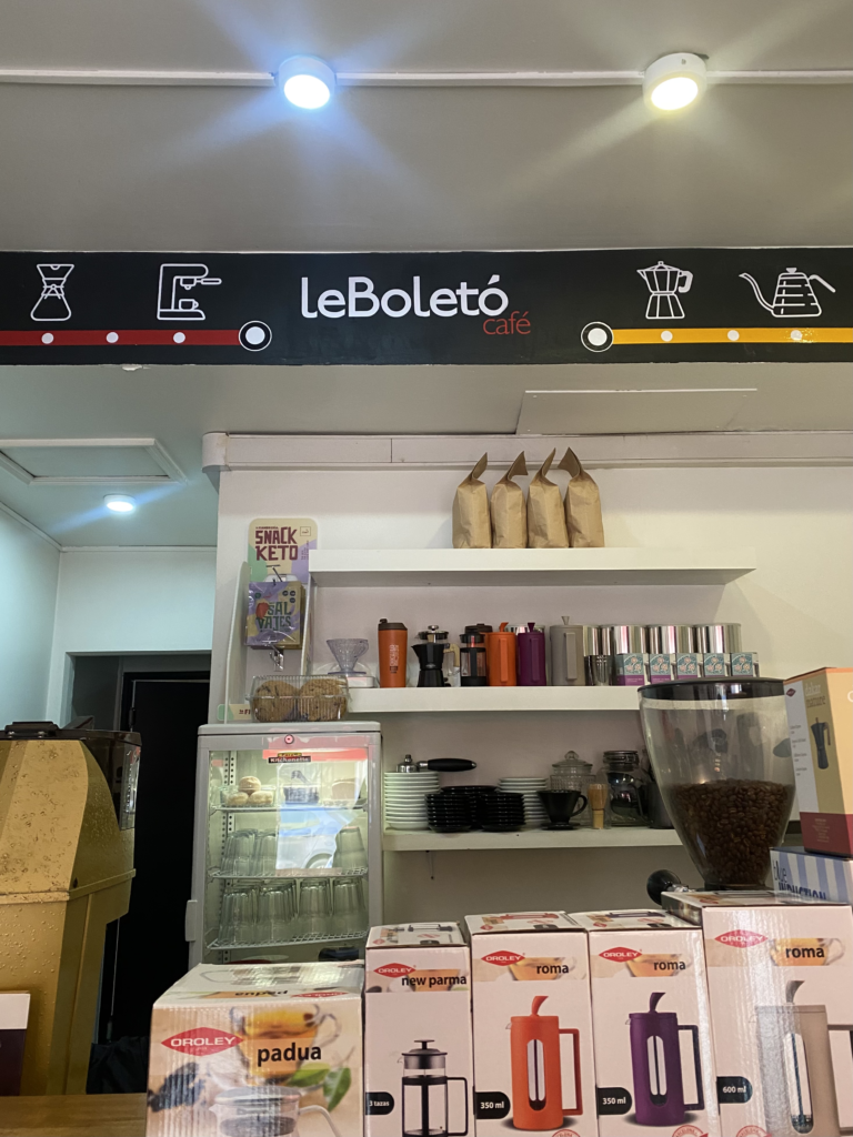 Le Boleto interior